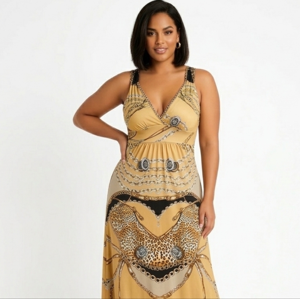 Exquisite Maxi Dress EUC 💛